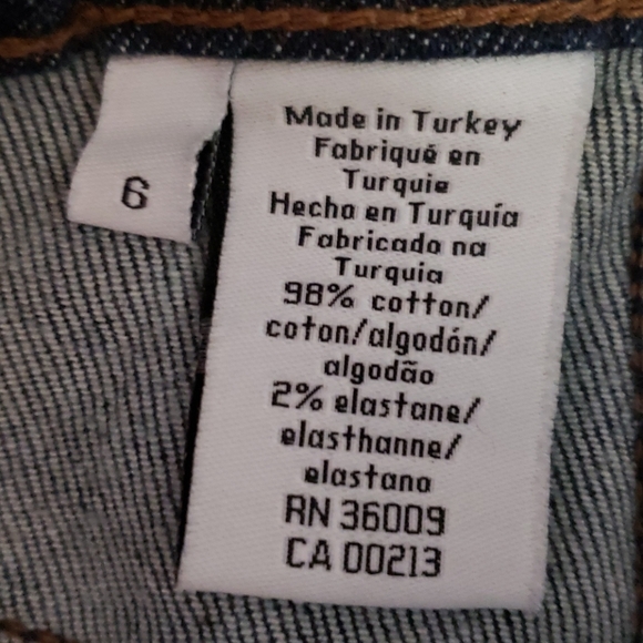 🎉HP🎉NWT! Calvin Klein bootcut denim jeans, size 6 - Picture 8 of 10